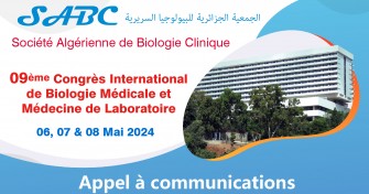 Appel à communication : 9ème congrès international de la SABC