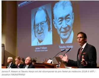 Le Prix Nobel de Médecine récompense les recherches contre le cancer